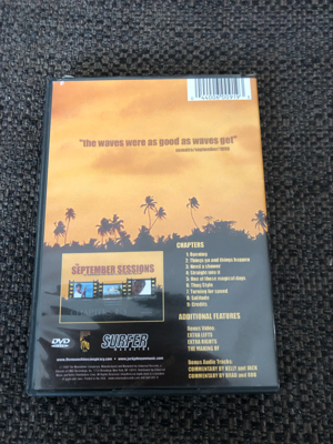 DVD: The september sessions, Jack Johnson Bild 2