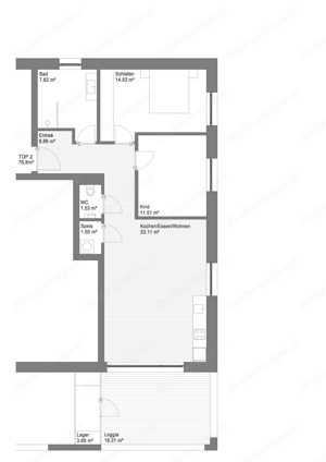 Vermiete ab Jänner 2027 neue 3-Zimmerwohnung in Lauterach Bild 7