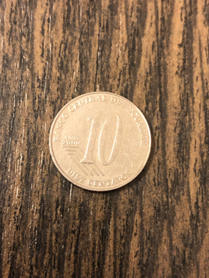 Ecuador 10 Centavos 2000