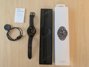 Samsung Galaxy Watch3, schwarz (45 mm)