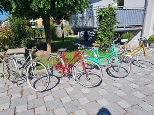 4 Fahrräder (Puch - KTM Oldtimer)