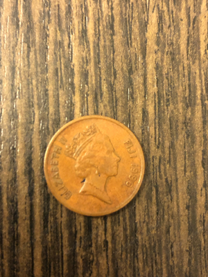 Fiji 1 Cent 1986 Bild 2