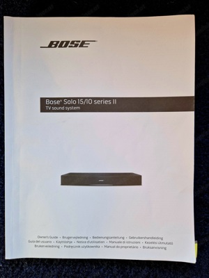 BOSE TV Soundsystem Bild 3