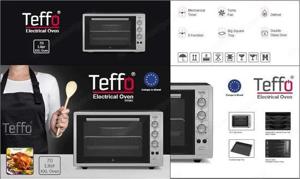 Mini Backofen - Teffo Electric Ofen 50 Liter Bild 2