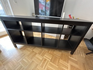 Schwarzes Sideboard vom Ikea