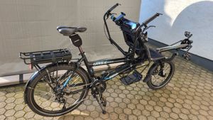 Tandem Hase Pino mit Motor als Unikat Bild 2