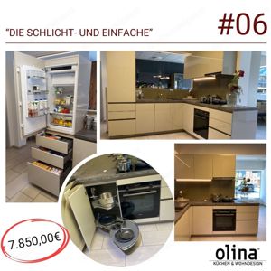 Küche neu incl. Geräte und Montage "die Schlicht- und Einfache"