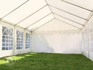 Partyzelt Gartenzelt weiss 3 x 5 m - nur 2x gebraucht! Bild 3