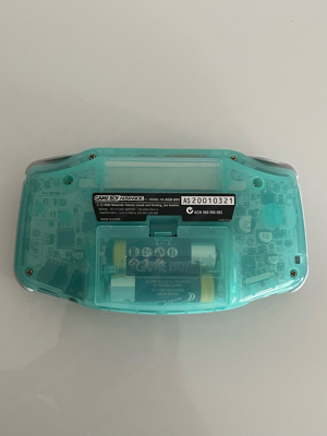 Gameboy Advance Transparent Türkis Bild 3