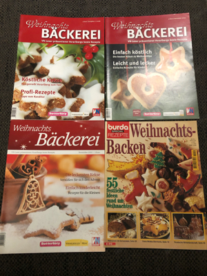 4 Rezepthefte: Weihnachtsbäckereien