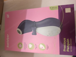 Precious Penguin Air pulse stimulator satisfyer original verpackt Bild 1