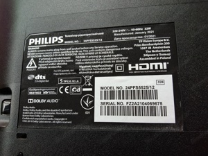 Philips TV 56 x 34 x 7,5cm Bild 4