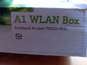 A1 Wlan Box VV2220 VDSL + Alcatel Splitter Bild 6