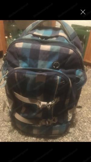 Schultasche Satch blau-türkis  Bild 1