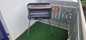 Camping Gas Grill Dometic, Koffergasgril mit kleinem Packmaß, Campinggrill