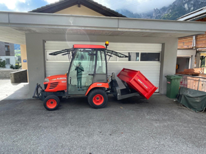 kubota kleintraktor iseki pflug allrad  Bild 2