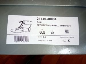 Damenstiefel 40 K Vivo Solidus ziegelrot neu mit Einlagen LP 189 Bild 6