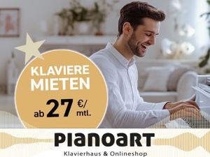 Klaviere mieten ab 27 Euro monatlich* by Pianoart