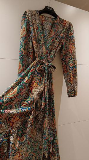 Boho Wickel-Kleid, Paisley Muster, Gr. 36 (-38)