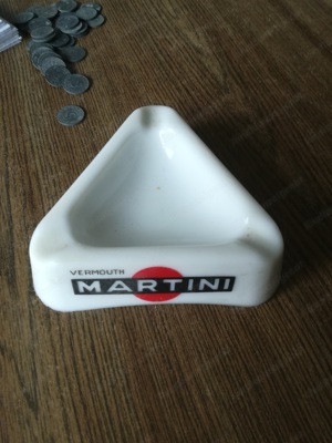 Martini Aschenbecher