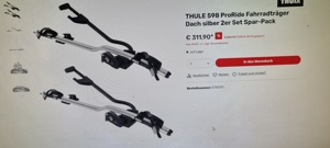 Dachträger für Mazda cx5 und Fahrradträger 2er Set Bild 2