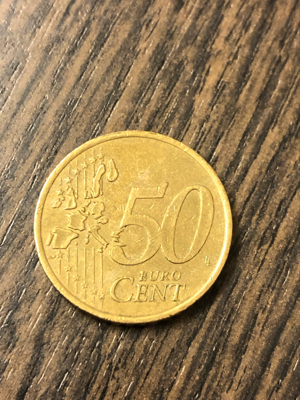 50 Cent Umlaufmünze Luxemburg 2002 Bild 2