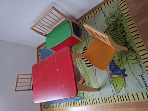 Kindersitzgruppe aus Holz von Geuther Bild 2