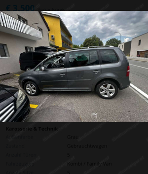 Autos vw touran Bild 5