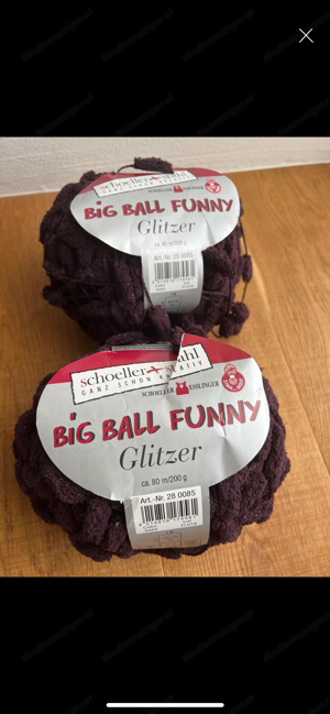 Wolle Big Ball Funny Glitzer