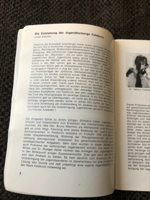 Für Sammler: Jugendherberge Feldkirch, Festschrift 1985 Bild 3