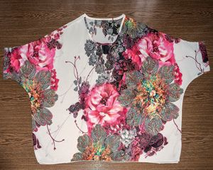 Diverse Damenblusen Gr. 42, Bluse, Jeans Bluse  Bild 10