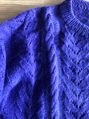 Handarbeit: gestrickter Pullover Bild 2