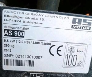 Aufsitzmäher AS 900 Enduro 16ps 2zylinder Bild 2