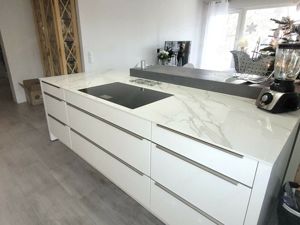 Nobilia Küche Weiß Hochglanz Bild 2