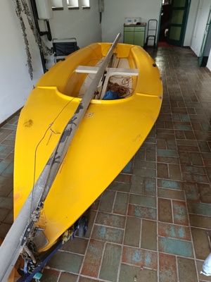 Segelboot Jolle- zu verschenken  Bild 2