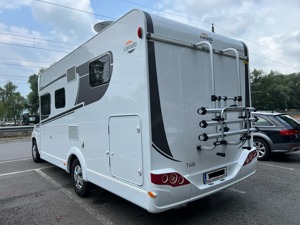 Teilintegriertes Wohnmobil Carado T448 mit Navi, Kamera, Fahrradträger, Klimaanlage und TV Bild 2