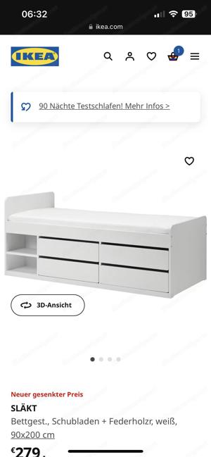 Ikea Kinderbett 90cm