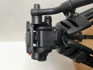 Manfrotto 525 MVB Stativ + Manfrotto 503HDV Fluid Head  Bild 5