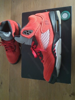 Jordan 5 Retro Raging Bull Red (2021) (GS) Bild 4