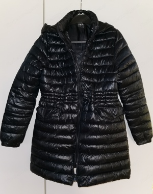 Wintermantel Gr 164 von Zara, schwarz 