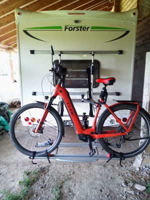 Wohnmobil Fahrrad Heck Träger Bild 7