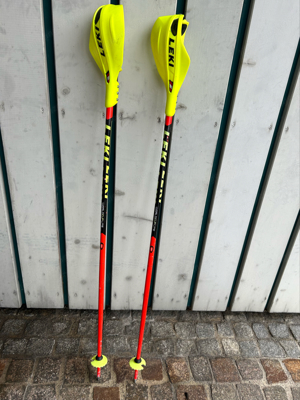 Leki Slalomstöcke 100cm mit Schlagschutz