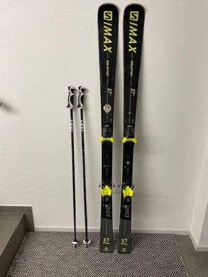 Salomon X7 Ti 165 cm Ski Carver Racecarver tip top