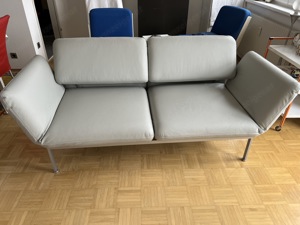 Brühl Roro 2er Drehsitz Sofa Leder Unit ungebraucht