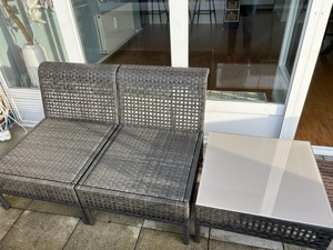 Ikea Kungsholmen Gartenlounge Rattan Bild 2