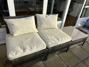 Ikea Kungsholmen Gartenlounge Rattan Bild 1