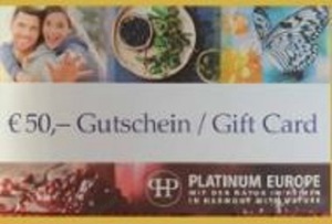  50  -Gutschein zu verschenken