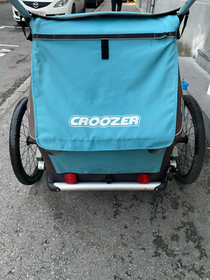 Croozer für 2 Kinder mit gefedert Achse Bild 2