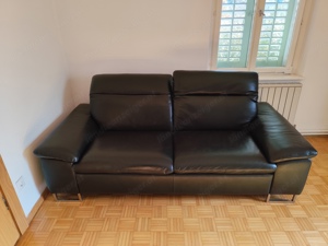 Bequeme Kunstleder Couch