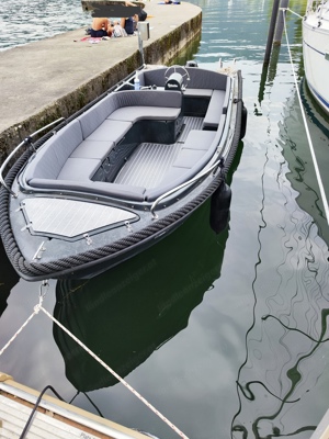 Motorboot Riomar 570, Bodenseezulassung ohne Liegeplatz Boot 